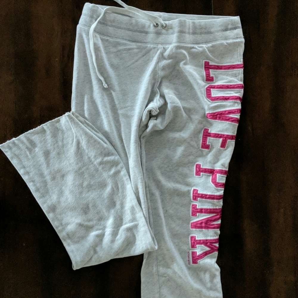 PINK Victorias secret lounge pants size large